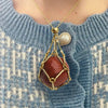 AuraPulse™ Necklace – Experience Daily Calmness, Confidence, and Magnetic Energy