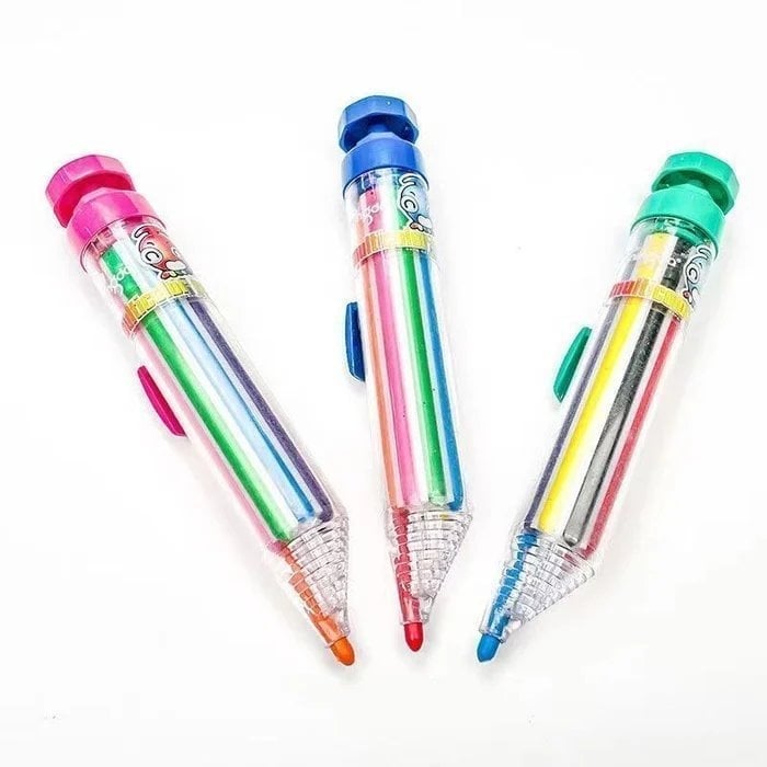 1+1 FREE | 8-in-1 Colored Pencil™ — Unleash Creativity Anywhere, Fun and Mess-Free Every Time