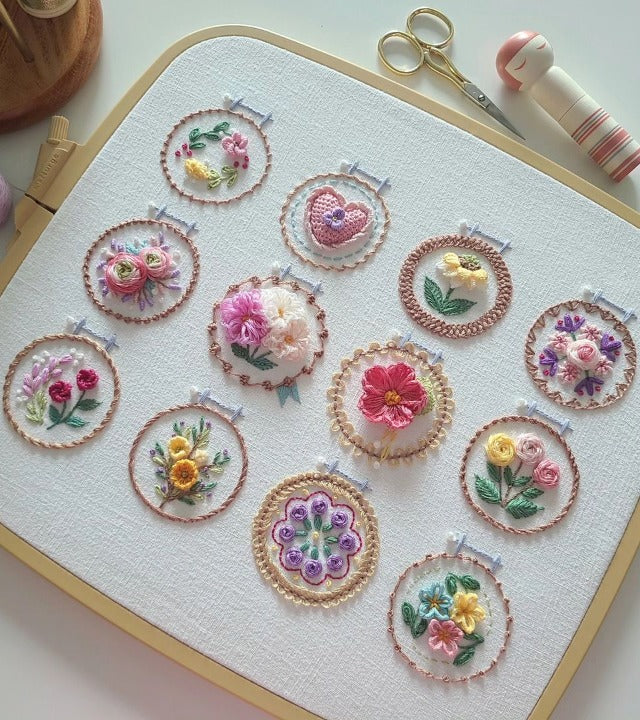 BloomMuse™ Frame Stitching Kit – Create Calm, Beauty, and Joy at Home