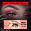 LumaLuxe™ — Transform Your Look Fast with Self-Adhesive, Reusable Lash Bands
