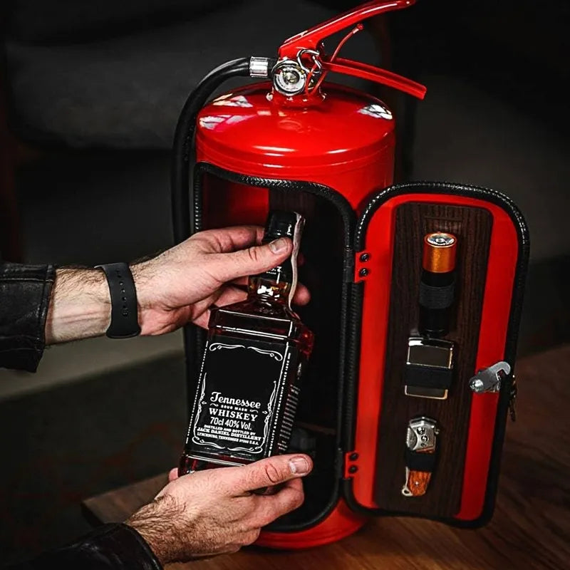 ExtinBar™ – Liquor Container In Fire Extinguisher Shape