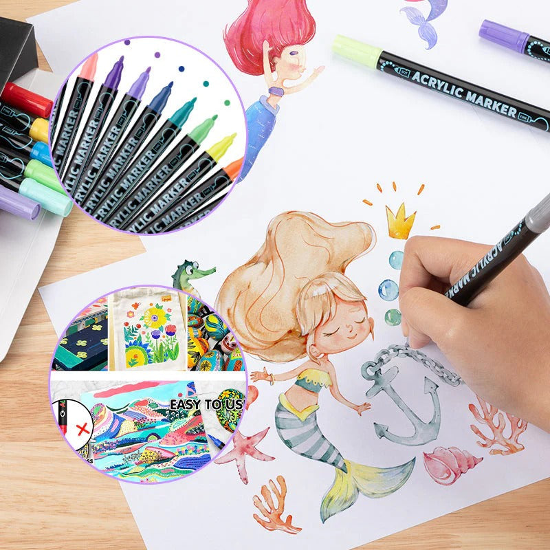 ArtMarker™ — Markers That Work Perfectly on Every Surface