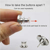 MagnaClasp™ — Curtain Clamps for Secure Closure for Complete Darkness, Privacy, and Silence (4 Pieces)
