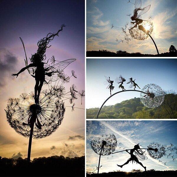 Celestara™ Fairy Sculpture – Ignite Endless Magic and Serenity in Your Garden