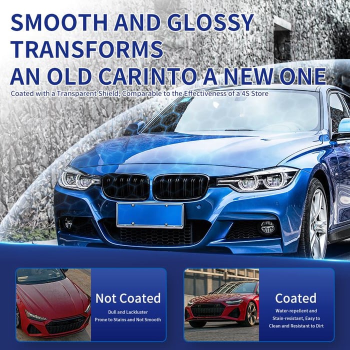 1+1 Free | Glosso™ — Effortless Shine Care and Long-lasting Paint Protection without Water