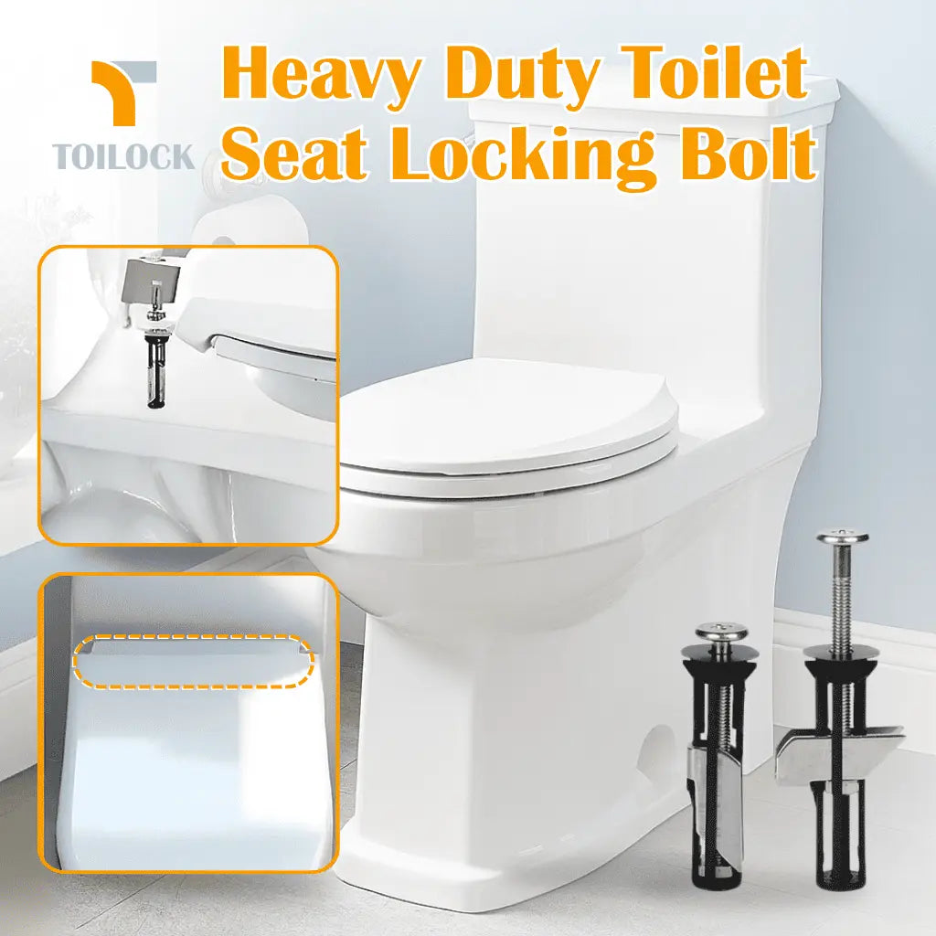 1+1 FREE | ToiLock™ – Secure Your Toilet Seat for Quiet, Wobble-Free Comfort