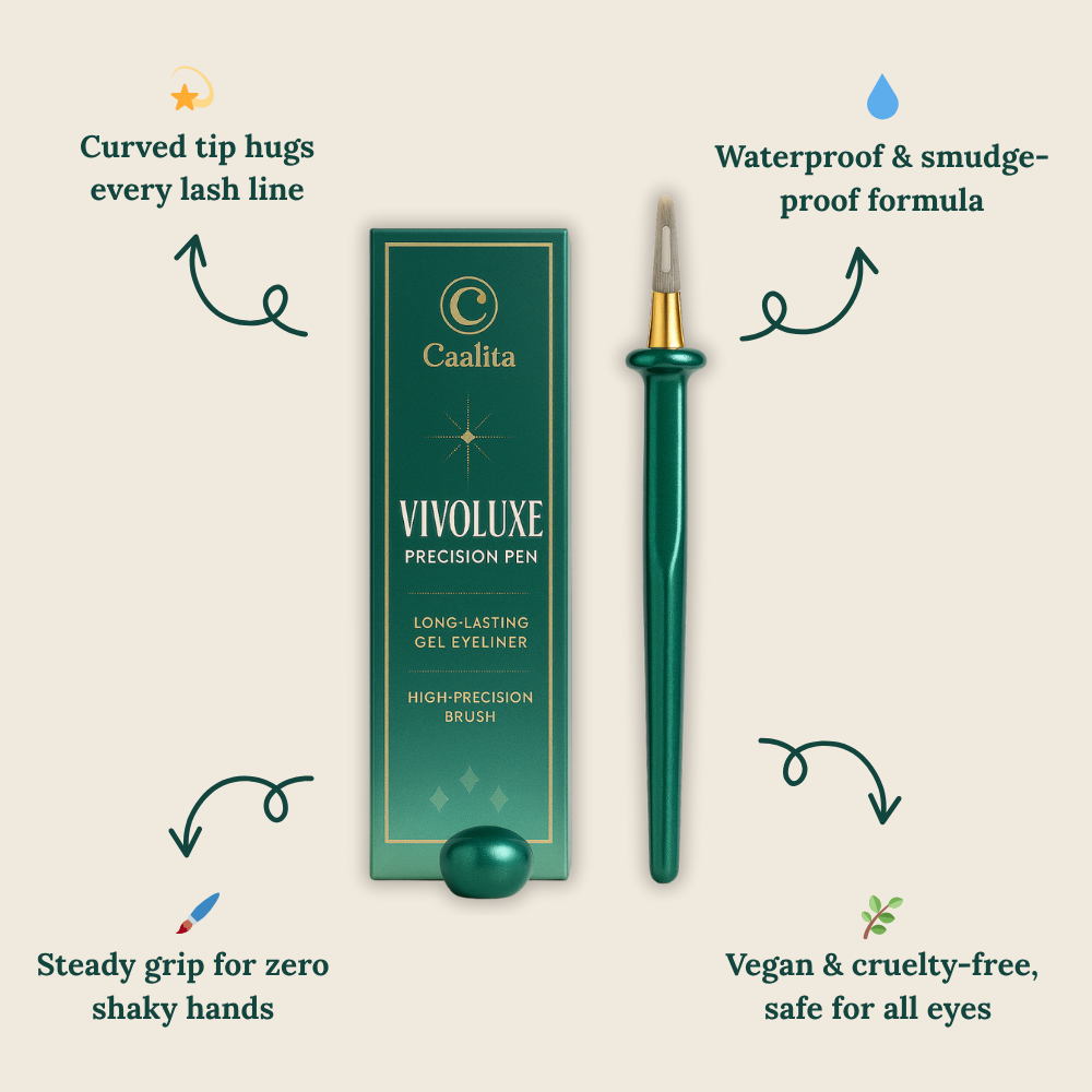 BoldStrik™ Precision Pen – Master Every Look with Flawless, Smudge-Proof Lines