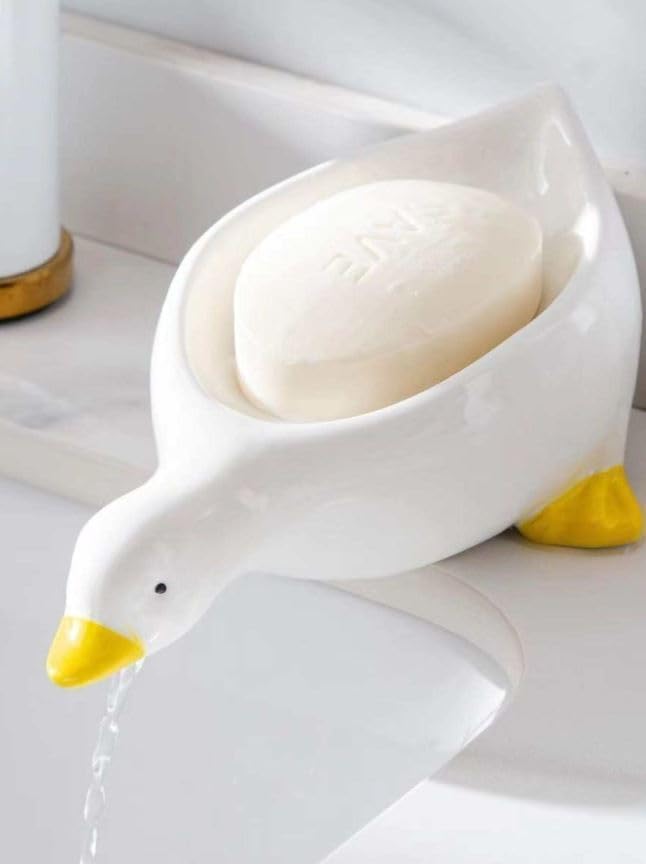 AquaQuack™ Soap Holder — Keep soap twice as fresh with playful charm