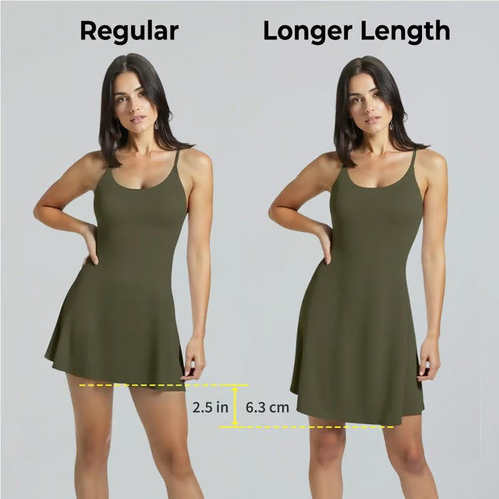 VelaFlow™ Dress — freedom of movement, look flawless all day