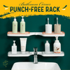 AquaSpin™ Eck Organizer — Transform any corner of your bathroom into effortless, dry, mold-free storage