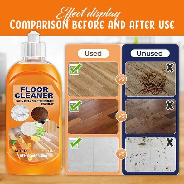 1+1 FREE | EasyClean™ Orange Floor Decontamination Cleaner