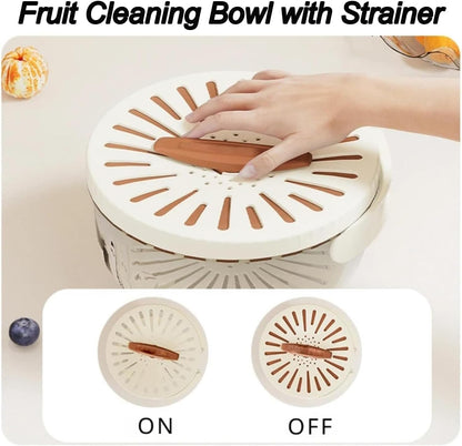 FruitWash™ - 2-in-1 Draining And Storage Basket