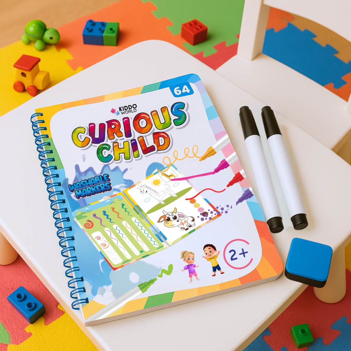 ColorWhiz™ Learning Workbook – Ignite Your Child's Imagination and Boost Brainpower on Every Fun Page