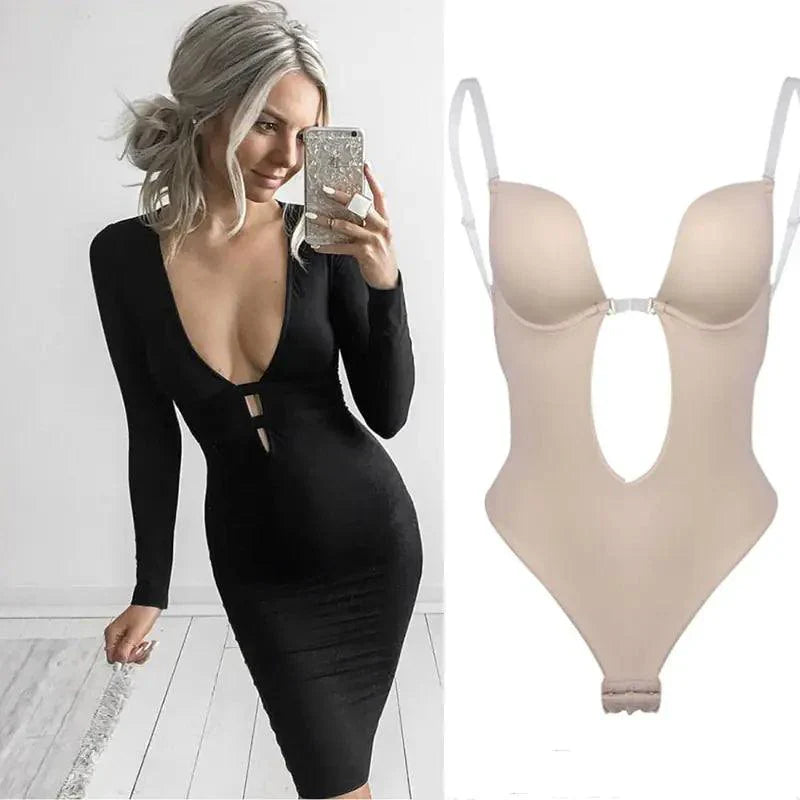 1+1 FREE | InviShaper™ Backless Shapewear with Invisible Push Up Bra