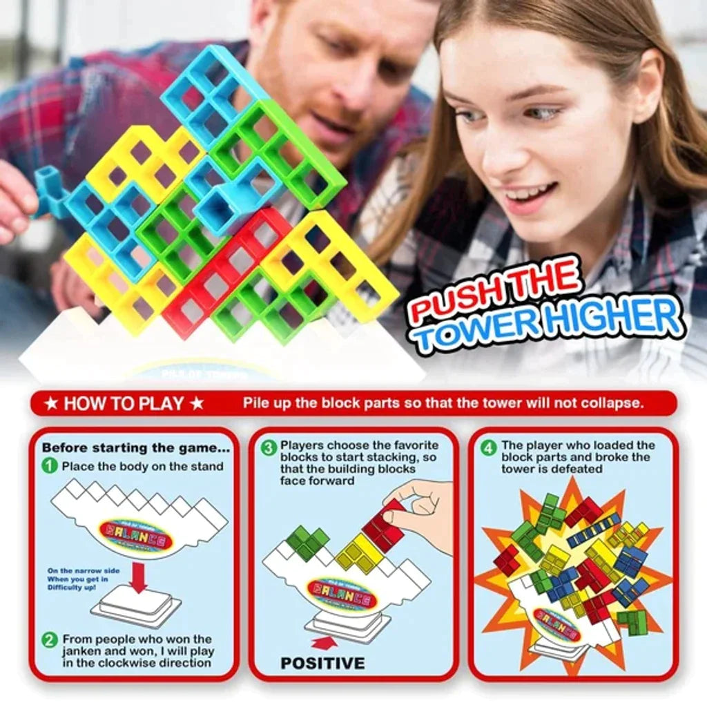 Team Tower Game™ - Team Tower Game for children and adults