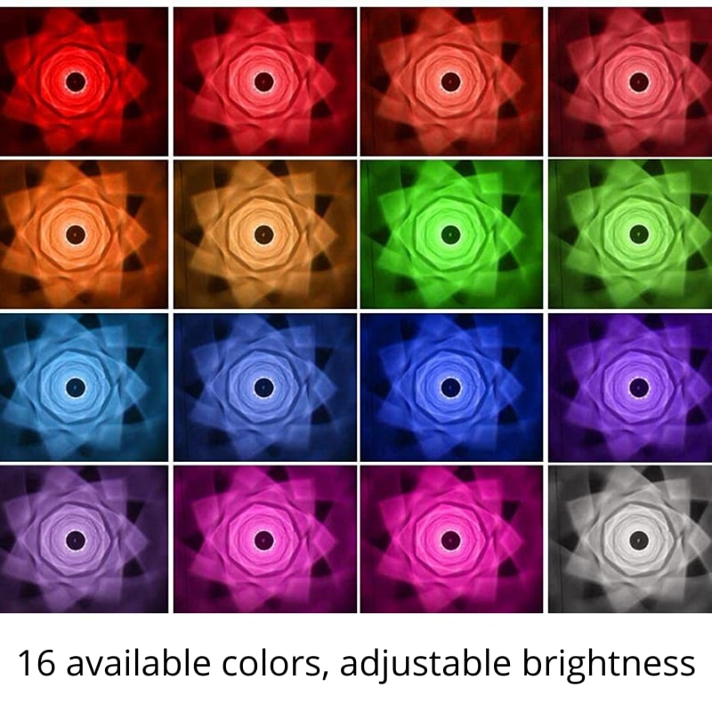 16 Colors Roses™ Crystal Diamond Table Lamp