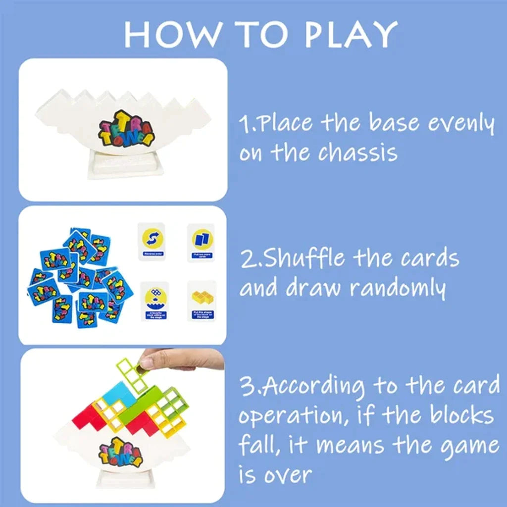 Team Tower Game™ - Team Tower Game for children and adults