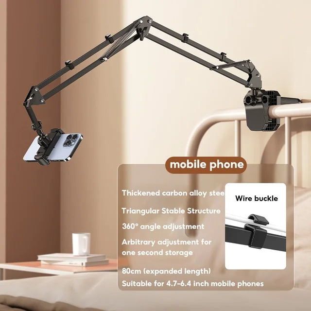 Phone and tablet holder – endless flexibility for your comfort