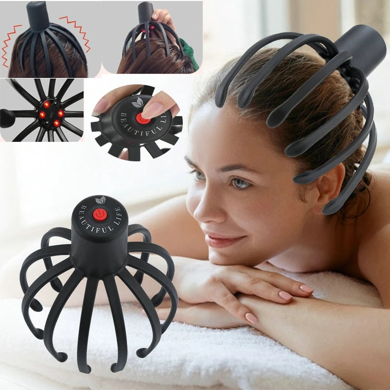 STRESS-RELIEVING SCALP MASSAGE DEVICE™