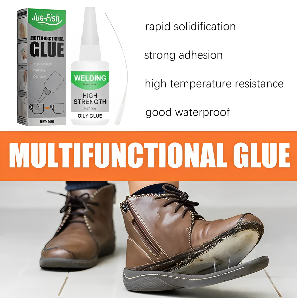 1+2 Free | Easyglue™ - High-strength oily welding adhesive