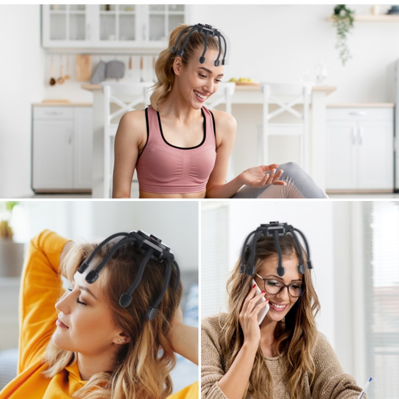 STRESS-RELIEVING SCALP MASSAGE DEVICE™