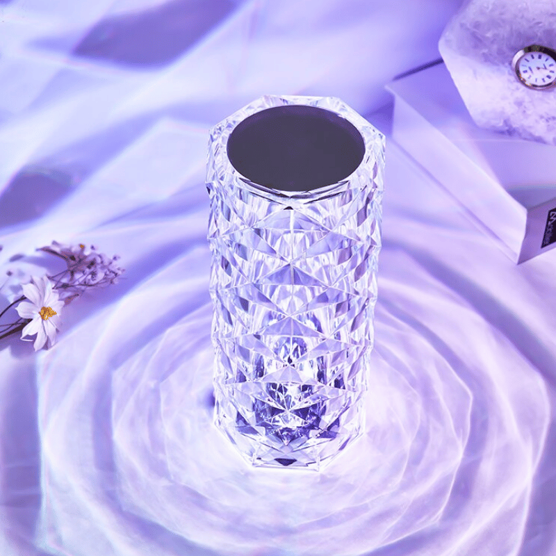 16 Colors Roses™ Crystal Diamond Table Lamp