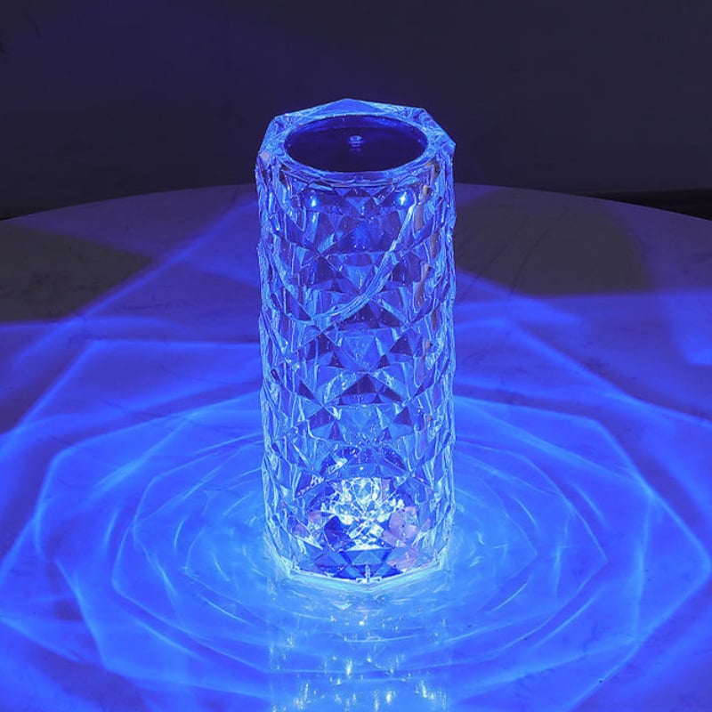 16 Colors Roses™ Crystal Diamond Table Lamp
